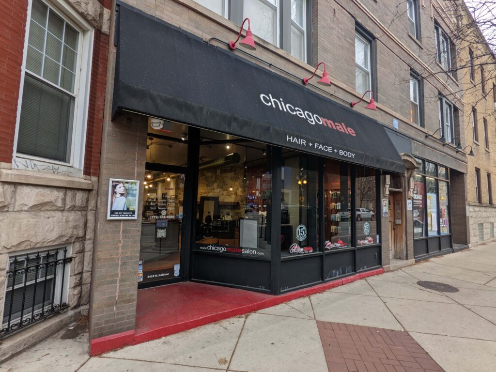 Chicago Male Salon Business Photo