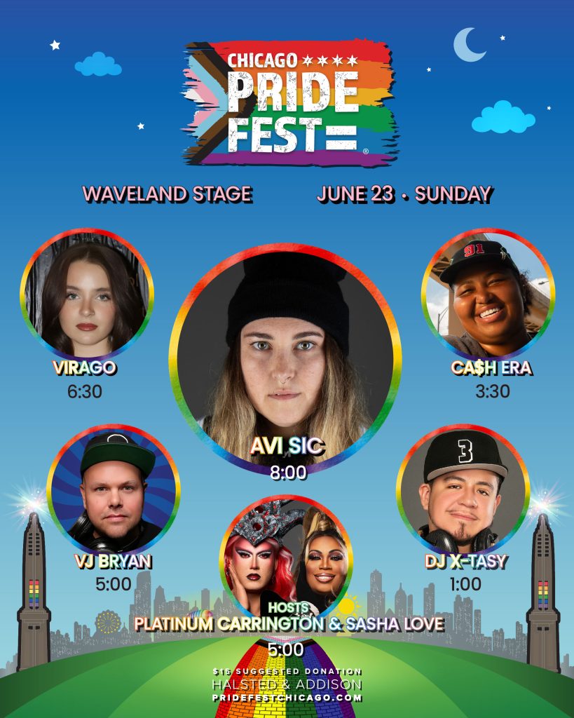 Pride Fest 2024 Stage Promo 0515A Lineup Social