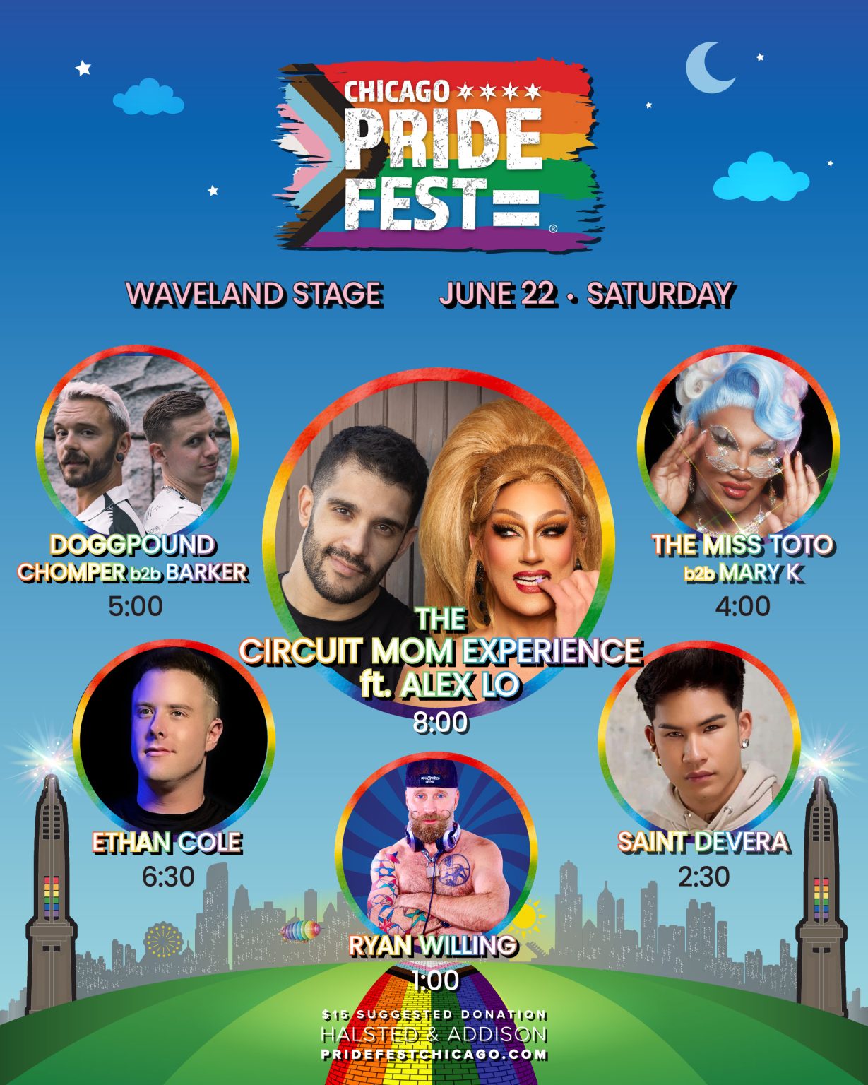 Chicago Pride Fest 2024 Schedule • Northalsted Business Alliance