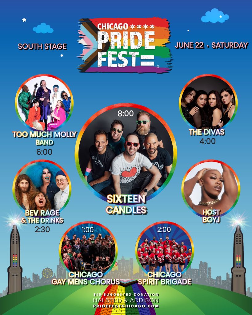 Pride Fest 2024 Stage Promo 0515B Lineup Social copy 2