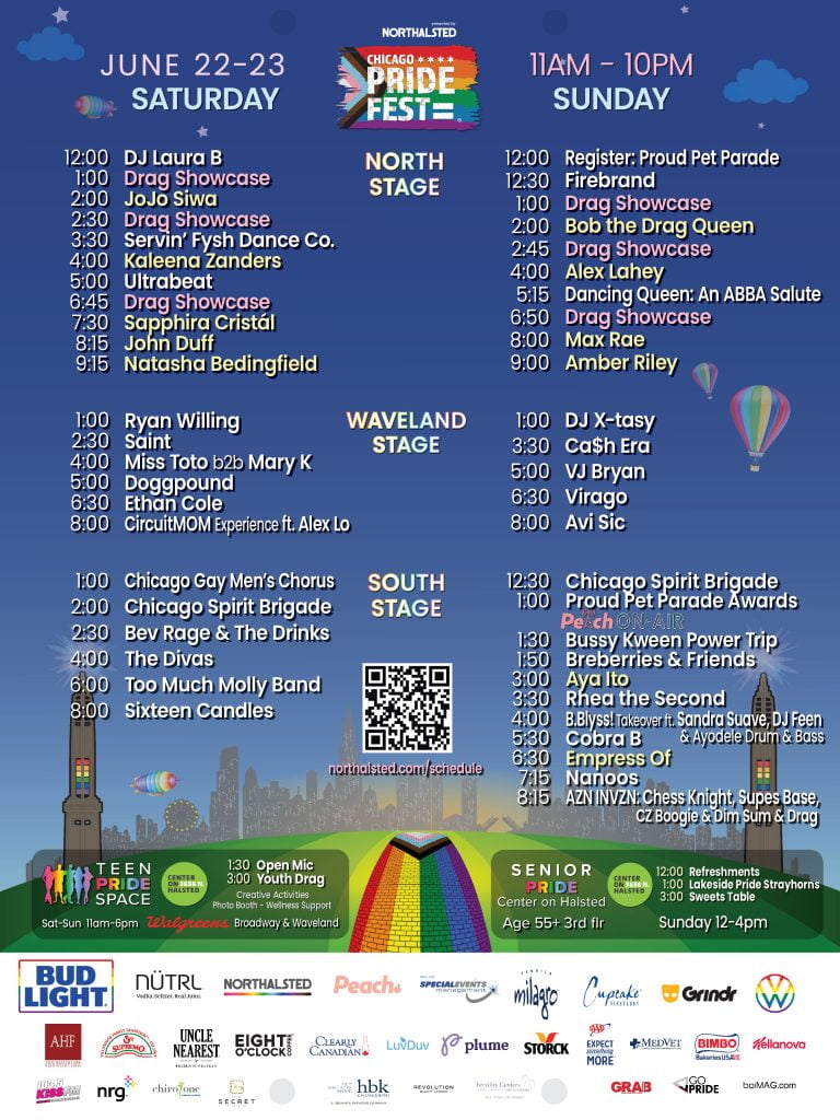 Pride Fest 2024 Schedule Sign 36x48 0612 Final 01 1