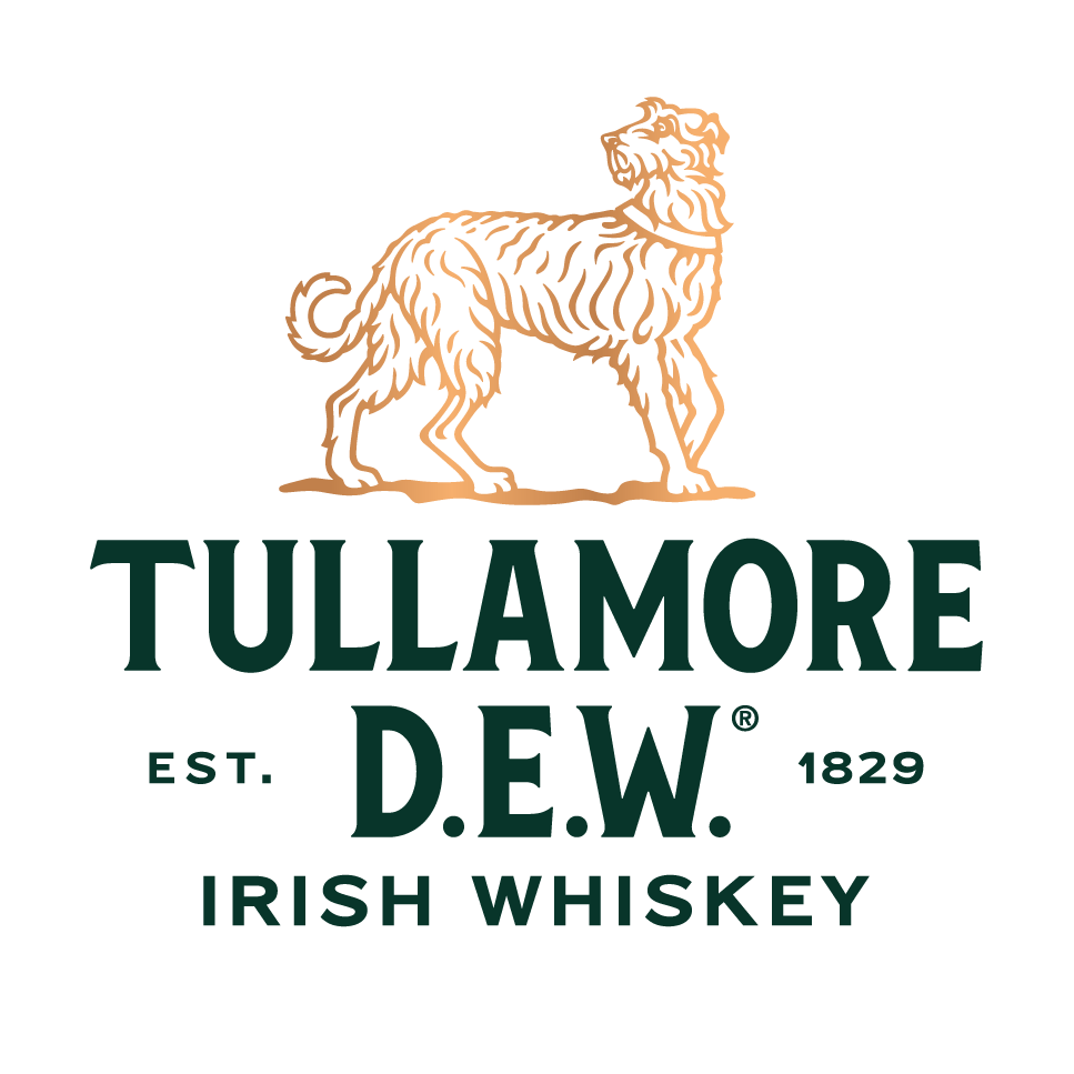 TULLAMORE DEW BRAND GUIDELINES LOGO VERTICAL COPPER GREEN