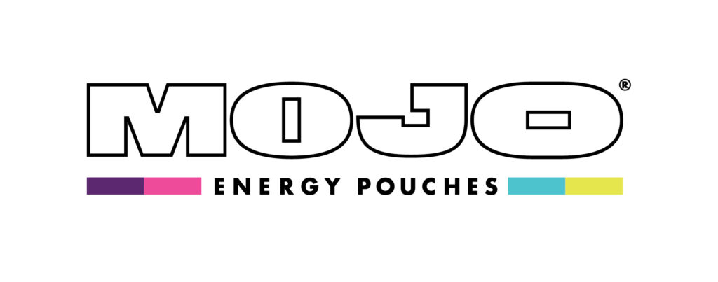 MOJO logo horizontal white outline