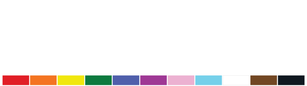 NBA Pride Fest Logo White Text