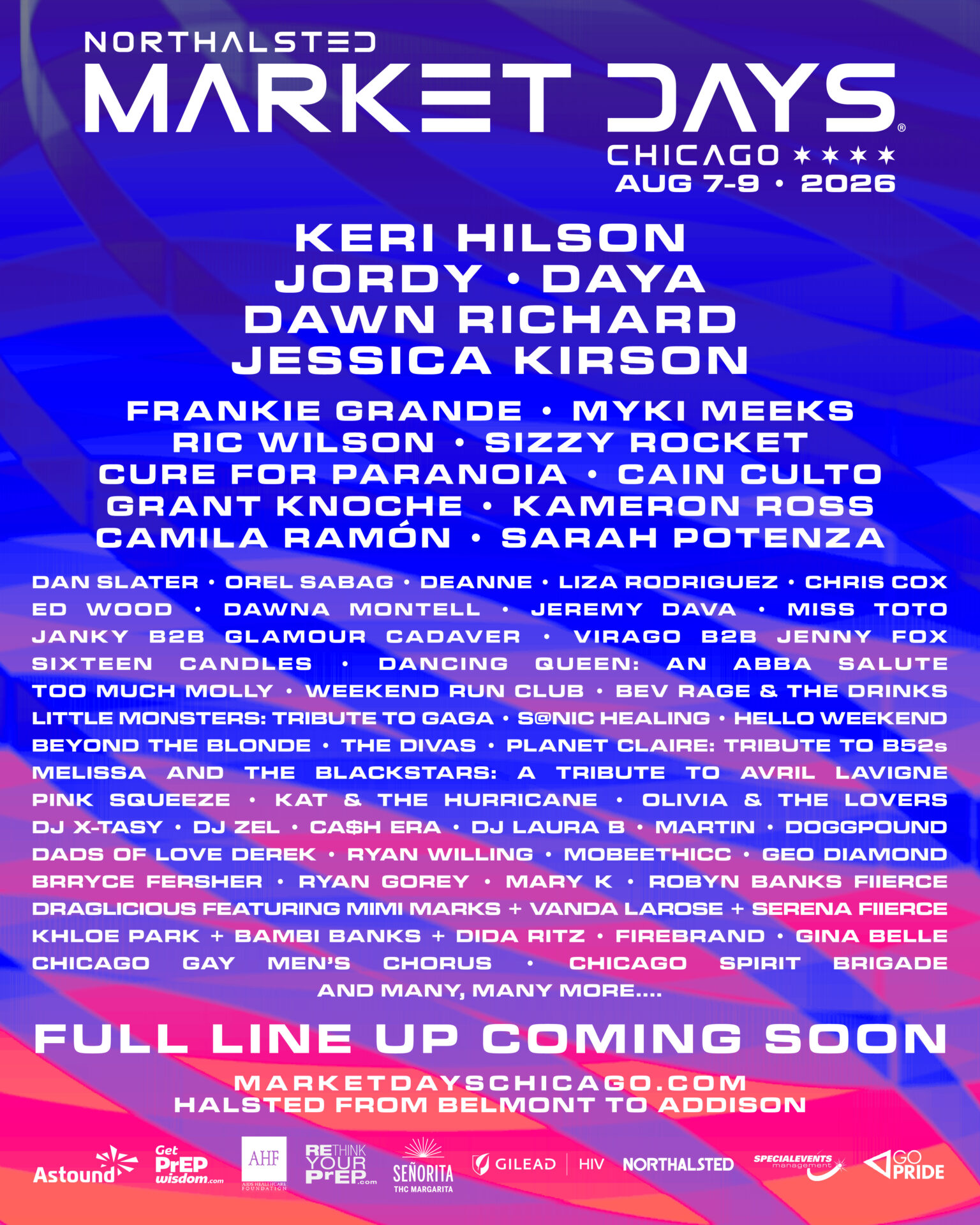 Market Days 2026 Lineup Chicago