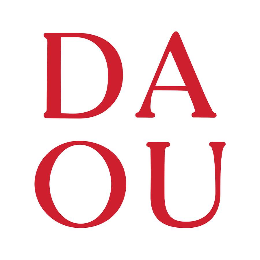 sponsors 0000 DAOU Stacked Logo Red PMS186C